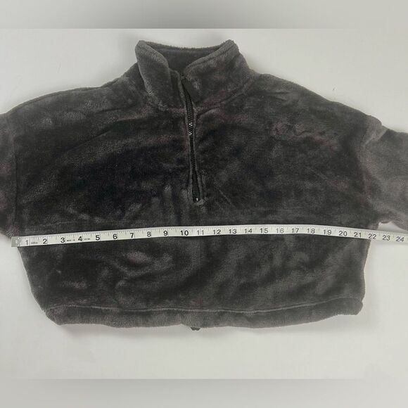 Urban Outfitters Angela Cropped Fleece 1/4 Zip Jacket - Picture 7 of 11